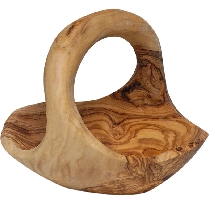 Olive wood basket Universallys