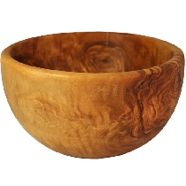 Olive wood bowl