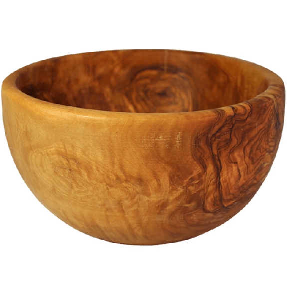 Olive wood bowl